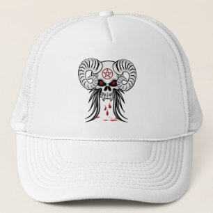 Ram Horned Skull Truckerkappe