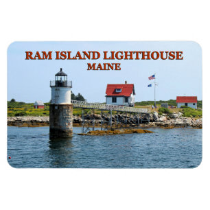 Ram Island Leuchtturm, Maine Flexi Magnet