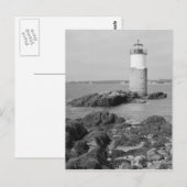 Ram Island Light Station Postkarte (Vorne/Hinten)