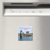 Ram Island Lighthouse Boothbay Hafen Maine Magnet (In Situ (Geschirrspüler))