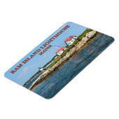Ram Island Lighthouse, Maine Flexi Magnet (Linke Seite)