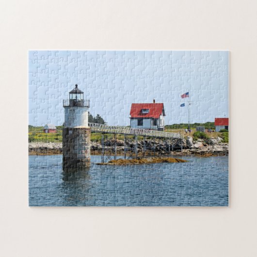 Ram Island Lighthouse, Maine Jigsaw Puzzle (Horizontal)