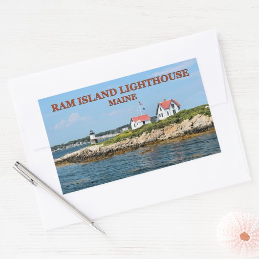 Ram Island Lighthouse, Maine Stickers (Umschlag)