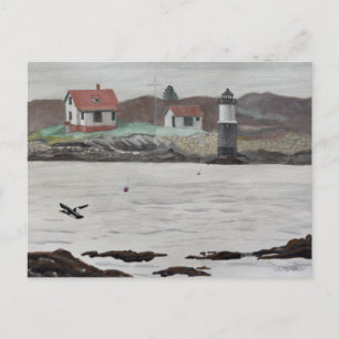 Ram Island Maine Postkarte