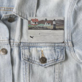 Ram Island Maine wird zu Button (Insitu)