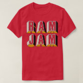 Ram Jam 70er Rock T-Shirt (Design vorne)