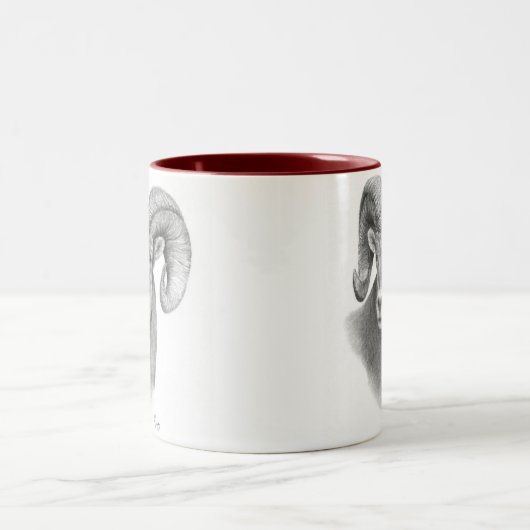 RAM-Kaffee-Tasse Zweifarbige Tasse (Mittel)