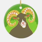 RAM KERAMIK ORNAMENT (Hinten)