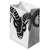 RAM-Kopf Mittlere Geschenktüte (Vorderseite Schrägansicht)