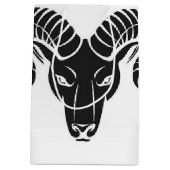 RAM-Kopf Mittlere Geschenktüte (Rückseite)