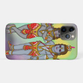 Ram & Krishna Handyhülle Case-Mate iPhone Hülle (Rückseite (Horizontal))