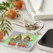 Ram & Krishna Schlüsselanhänger (Vorderseite rechts)