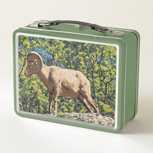 Ram Metal Lunchbox (Rückseite)