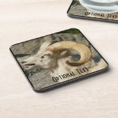 Ram oder Bighorn Sheep Laghing Untersetzer (Linke Seite)