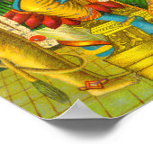 Ram Panchayatan Embellished von Raja Ravi Varma Poster (Ecke)