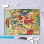Ram Panchayatan von Raja Ravi Varma Seidenpapier (Handwerk)