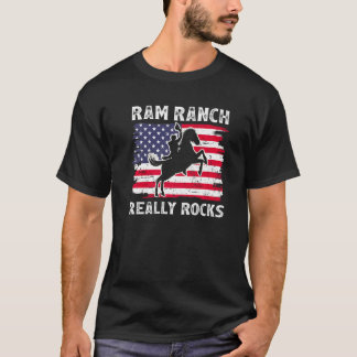 Ram Ranch Really Rocks Vintage Western Life Countr T-Shirt