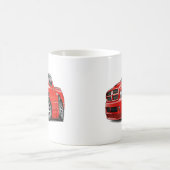 RAM-Rot des Dodge-SRT10 Kaffeetasse (Mittel)