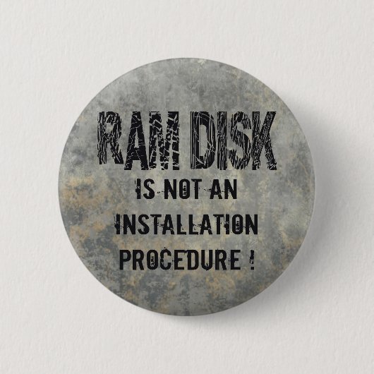 RAM-Scheibe Button (Vorderseite)