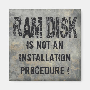 RAM-Scheibe Magnet