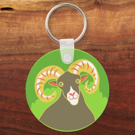 Ram Schlüsselanhänger (Vorderseite)