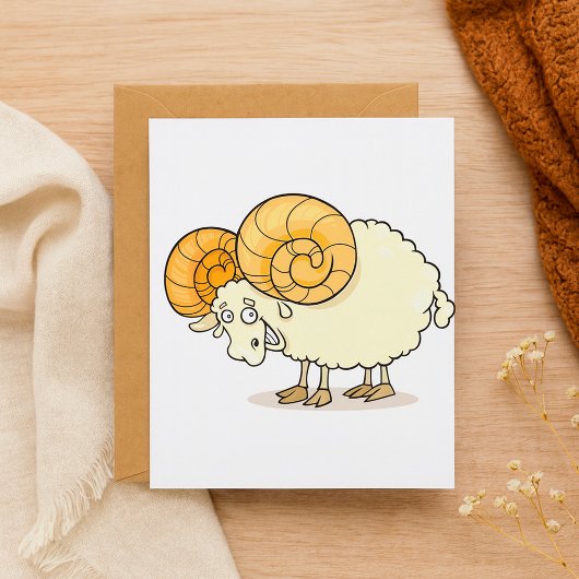 Ram Sheep Einladungen