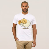 Ram Sheep Mens T - Shirt (Vorne ganz)