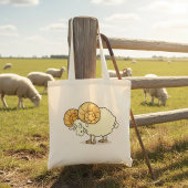 Ram Sheep Tote Bag Tragetasche