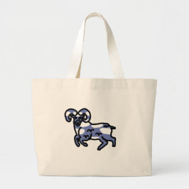 Ram Sign Sky Tote Bag Jumbo Stoffbeutel