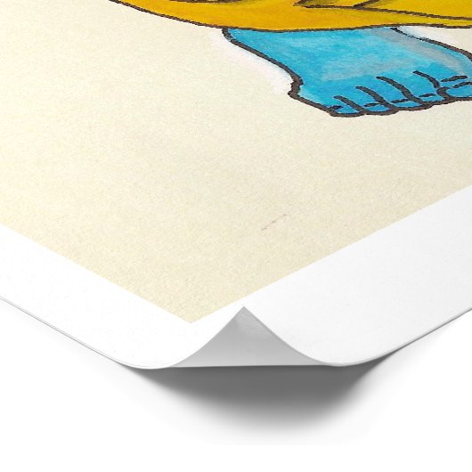 Ram & Sita Poster (Ecke)