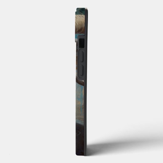 Ram Skull Surreal Fantasy Art Case-Mate iPhone Hülle (Rückseite / Links)