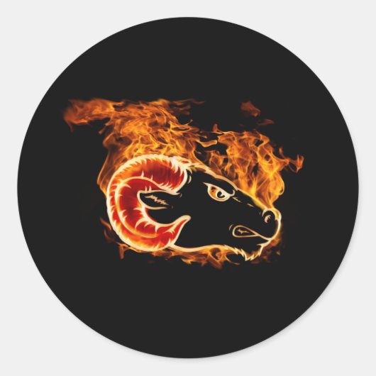 Ram Stickers (Vorderseite)
