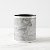 RAM und Kopf eines RAMs Zweifarbige Tasse (Mittel)
