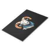 Ram Vector Art mit lebhaften Farben Notizblock (angewinkelt)