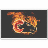 Ram Vinyl Sticker (Vorderseite)