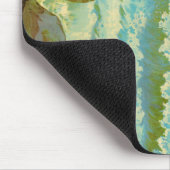 Rama besiegt das Meer durch Raja Ravi Varma Mousepad (Ecke)