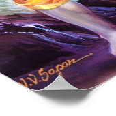 Rama besiegt den Ozean mit V. Sapar Poster (Ecke)