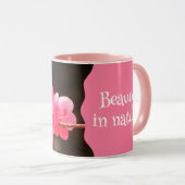Rama con hermosas flores tasse (VorderseiteRechts)