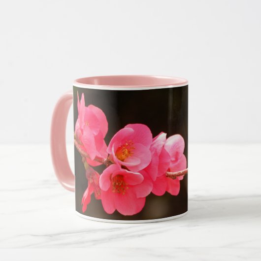 Rama con hermosas flores tasse (Vorderseite Links)