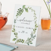 Rama de oliva moderna salve la fecha sockelschild (In Situ)