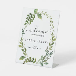 Rama de oliva moderna salve la fecha sockelschild