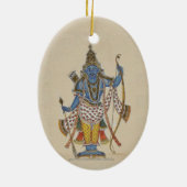 Rama - Haltepfeile Keramik Ornament (Hinten)
