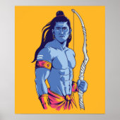 Rama Hindu Deity Poster (Vorne)