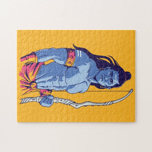 Rama Hindu Deity Puzzle (Horizontal)