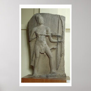 Rama, Kanchipuram, Tamil Nadu, Pallava Dynastie Poster