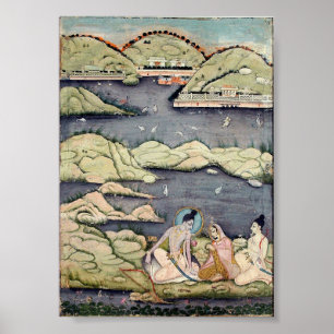 Rama, Sita und Lakshman Poster