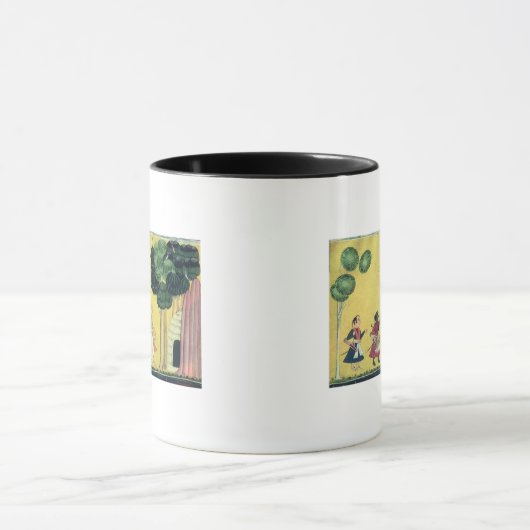 Rama und Lakshmana begleitet von Visvamitra Tasse (Zentrum)