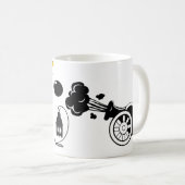 Ramadam Mubarak Entwurfs-Tasse Kaffeetasse (VorderseiteRechts)