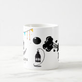 Ramadam Mubarak Entwurfs-Tasse Kaffeetasse (Mittel)