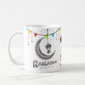 Ramadam Mubarak Entwurfs-Tasse Kaffeetasse (Links)